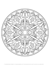 Animal mandala coloring pages are a great way to get your meditation on. Magical Kaleidoscope Mandalas Coloring Pages Rainbow Printables