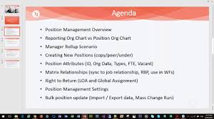 How Position Management Works In Conjunction With Employee Central And Other Sap Successfactors Mod