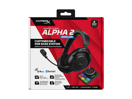 HyperX Cloud Alpha 2 Wireless Headsets view 4