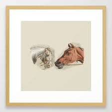 Check spelling or type a new query. Two Horses Framed Art Print Horse Head Portrait Art Print Illustration Equine Equestrian Wall Decor Home Interior Art Framed Art Prints Art Prints