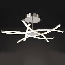Led ceiling lights can be recessed or suface mounted luminaires, directing light straight downonto the required surface. Mantra M5917 Aire Large Led Dimmable Semi Flush Ceiling Light