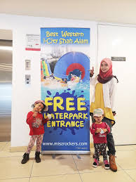 Shah alam is a city and the state capital of selangor, malaysia and situated within the petaling district and a small portion of the neighbouring klang district. Percutian Yang Menyeronokkan Di Best Western I City Shah Alam Dapat Unlimited Masuk Percuma Ke I City Waterworld Ceritera Si Gadis Biru