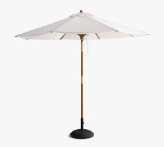 Pottery barn, san francisco, california. Premium Sunbrella Round Umbrella Outdoor Umbrellas Pottery Barn