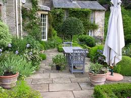 Gervais De Bedee Gresgarth Hall Patio Garden Backyard Outdoor Gardens