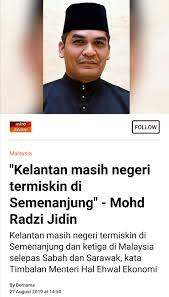 Beliau yang merupakan timbalan rektor universiti malaysia sabah (ums) berkata, agak ironi untuk memikirkan baca: Kelantanese Kelantan Masih Negeri Termiskin Di Facebook