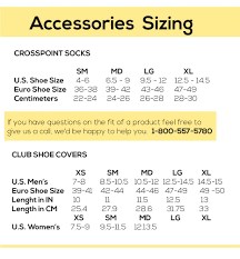 sizing information