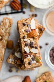 Change up the dried fruit, nuts, and chocolate for different flavors. Keto Granola Bars Best Low Carb Protein Bar Snack Recipe
