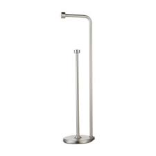 Stainless steel wall mounted toilet paper holder which has a storage shelf. The Best Toilet Paper Holder Options For The Bathroom Bob Vila