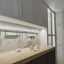 Mount the fixtures under the cabinets. How To Install Led Under Cabinet Lighting In Kitchen Furniture Design Light Sp Z O O