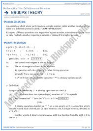 Pin On Group Theory