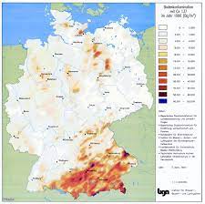 Messwerten uber den strahlenpegel im niederschlag in deutschland. Radioaktivitat In Boden Casium 137 Belastung In Deutschland