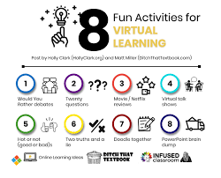 These esl games can help both native and foreign speakers of. 8 Fun Activities For Virtual Learning Infused Classroom