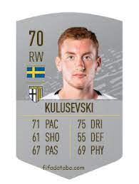 How to create dejan kulusevski for fifa 20 please like and subscribe if subscribed, leave a comment for who you would like. Dejan Kulusevski Fifa 20 Spieler Statistik Card Preis
