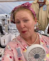 It makes us happy seeing you lovelies wearing our items💜 Thank you Debby  for sending us this one from your day out at Amberley Castle  #prettyinpurple #50sstyle #swingdress #purpledress #floraldress #westsussex  https://retroesqueuk.com/collections ...