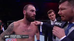 Latest on paul craig including news, stats, videos, highlights and more on espn. Ufc Sao Paulo Shogun Rua And Paul Craig Octagon Interview Youtube