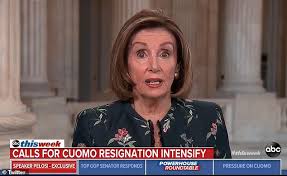 Femaleagent curvaceous redhead in first time casting. Andrew Cuomo Nancy Pelosi Says Accusers Should Be Believed But Doesn T Call For Resignation Daily Mail Online