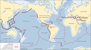 Volcano Map In South America Plate Tectonics Subduction Zone Subduction