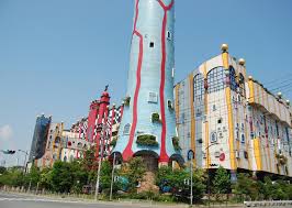 Revolt against the straight line. Hundertwasser The Architect Behind Waldspirale Hundertwasserhaus And Maishima Waste Treatment Plant