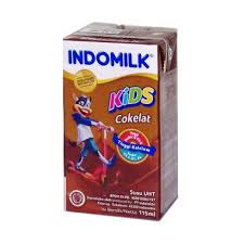 Susu coklat bubuk yang enak dari dancow, frisian flag, milo dalam kemasan kaleng, kotak, sachet & bagus untuk pertumbuhan anak usia 1 tahun hingga 12 tahun. Indomilk Kids Coklat 115ml Susu Uht Jumbo Super Center