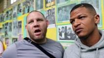 DALE EVANS & GARY LOCKETT POST FIGHT INTERVIEW @ BOLTON ARENA