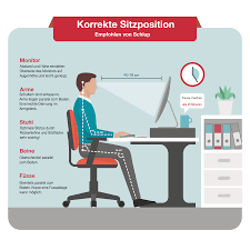 Sitzhöhe und tischhöhe sollten stets individuell eingestellt werden. Ergonomie Am Arbeitsplatz Mit Dem Hag Capisco Schlup