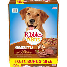 Kibbles N Bits Homestyle Grilled Beef Vegetable Flavors Dog Food 17 6 Pound