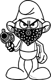 Select one of 1000 printable coloring pages of the category adult. Gangsta Cartoon Coloring Pages Shefalitayal