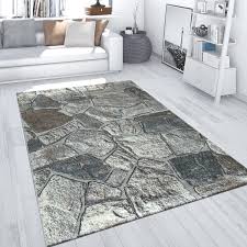 Tretford interlife teppichläufer | 12 farben | im wunschmaß jetzt ansehen. Teppiche Teppich Wohnzimmer Bunt Rauten Muster Stein Look 3 D Effekt Robust Kurzflor Mobel Wohnen Eletroalianca Com Br