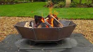 Using wheelbarrow as fire pit. Choose From A Large Square Or Rectangular Fire Pit Fabulous Firepits