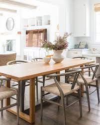 Chairs Farmhouse Dining Room Ineas And Inspiration Natural Wood Tables And Chairs Make Dining Room Design Farmhouse Dining Room Table Modern Farmhouse Dining