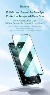 Trova una vasta selezione di apple iphone 11 pro max a prezzi vantaggiosi su ebay. Baseus Iphone 11 Pro Max 0 3 Mm Full Screen Curved T Glass 2pcs Fr Eye Prot Black Sgapiph65s Ia01