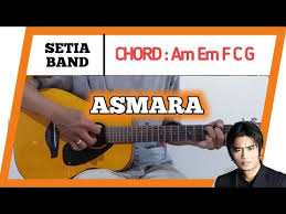 intro am em am em. Asmara Setia Band Tutorial Gitar Chord Gampang Di Pahami Pemula Youtube