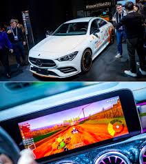 This Mercedes Can Play Mario Kart Here S How Infotainment System Mercedes Mario Kart