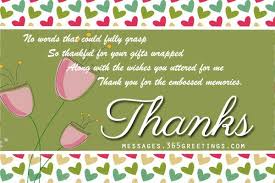 Thank You Message For Birthday Gift From Girlfriend Birthday Thank You Messages Thank You For Birthday Wishes 365greetings Com Thank You For Birthday Wishes Thank You Messages For Birthday Thank You Messages