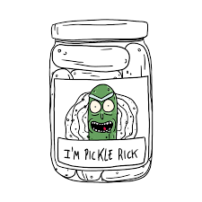 Pickle Rick Art Print By Marlenecanto X Small Art Prints Print Pillow Shams