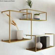 Check spelling or type a new query. Wall Wrought Iron Shelf Nordic Gold Metal Frame Iron Rack Bookshelf Background Wall Decoration Display Stand Potted Plant Frame Bathroom Shelves Aliexpress