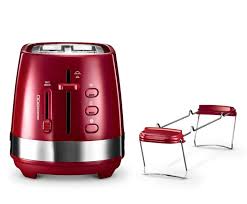 Grille Pain Delonghi Ligne Active Ctla2103 R Rouge Infinytech Reunion