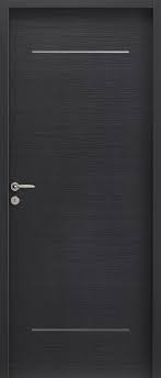 Porte Interieure Bois Noir Tendance Loft Industriel Decor Bois Bloc Porte Porte Interieur Bois
