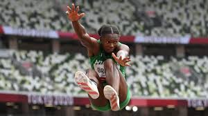 Ese brume is a nigerian athlete who specializes in the long jump. Y3slciwi2u6 Sm