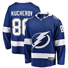 See more of tampa bay lightning on facebook. Youth Fanatics Branded Nikita Kucherov Blue Tampa Bay Lightning Home Replica Player Jersey