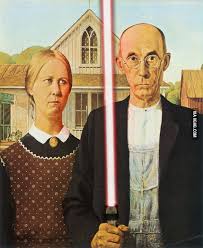 Gothic Star Wars Grant Wood American Gothic American Gothic American Gothic Painting