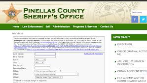Who S In Jail Pinellas County Quick Search For Arrests Inmates