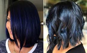 Just check out these awesome blue black hair color goes well with any short or medium length hairstyles: 43 Beautiful Blue Black Hair Color Ideas To Copy Asap Stayglam