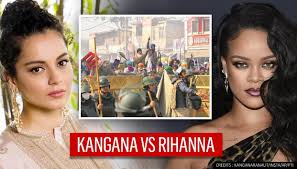 Leading bollywood actress kangana ranaut has accused twitter of racism after her account was permanently suspended for abusive behaviour on tuesday. Kangana Ranaut Explodes At Rihanna Entering Farmers Protest Says Sit Down You Fool