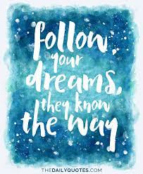  Follow Your Dreams The Daily Quotes Follow Your Dreams Quotes Dream Quotes Quotes