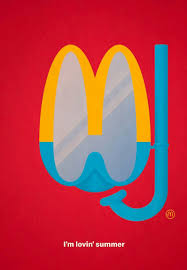 Mcdonald S Alters Tagline To I M Lovin Summer In Outdoor Campaign Print Advertising Copywriting Advertising Creative Posters