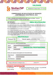 Assistencial - Modelo do protocolo de oposição - SINFARSP