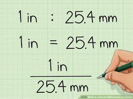 How To Convert Millimeters To Inches 9 Steps With Pictures