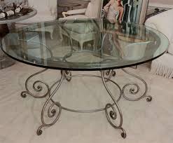 French chestnut and slate dining room table on forged wrought iron base. Wrought Iron Dining Room Table 43 Best Collection Free Widrt Hausratversicherungkosten Info