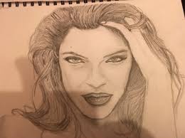 Angelina by anjna in pencil